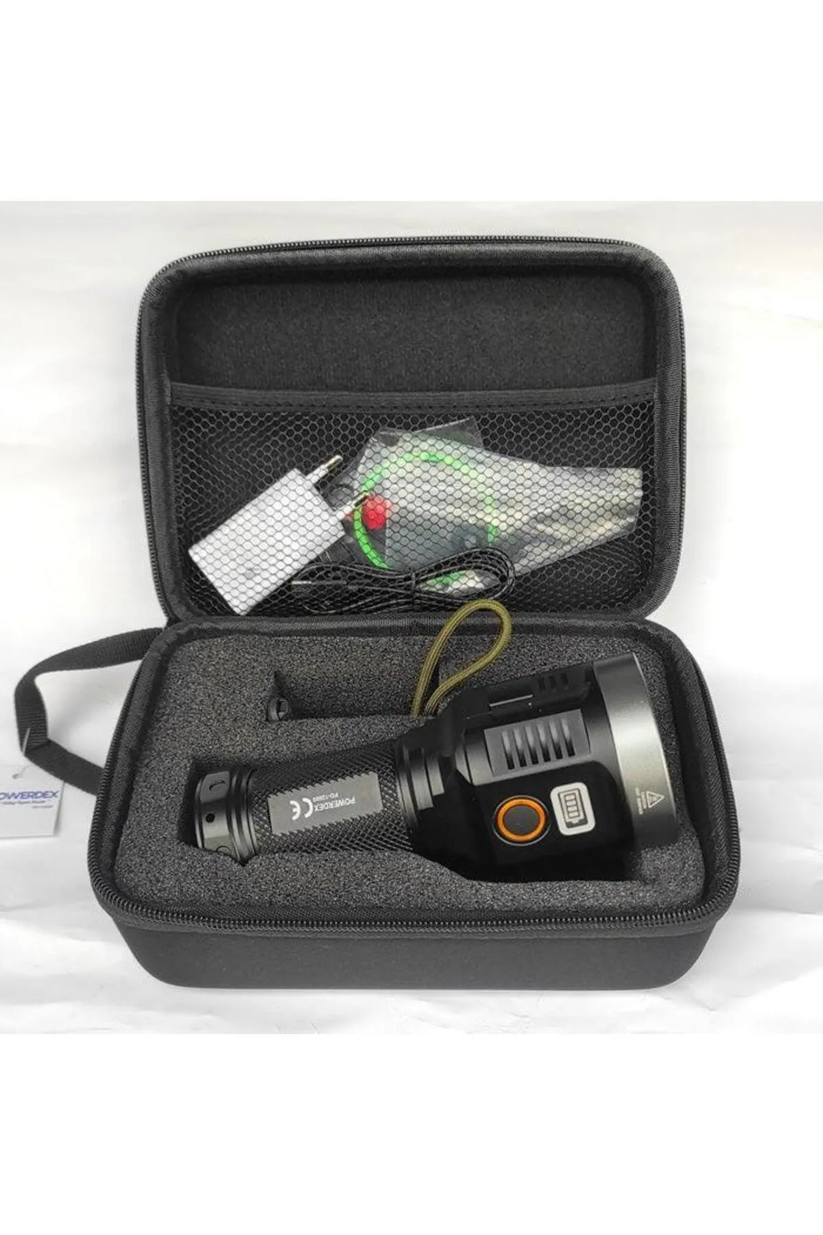 Pd-12000 Profesyonel Şarjlı Avcı El Feneri 40w 4000 Lümen-detail