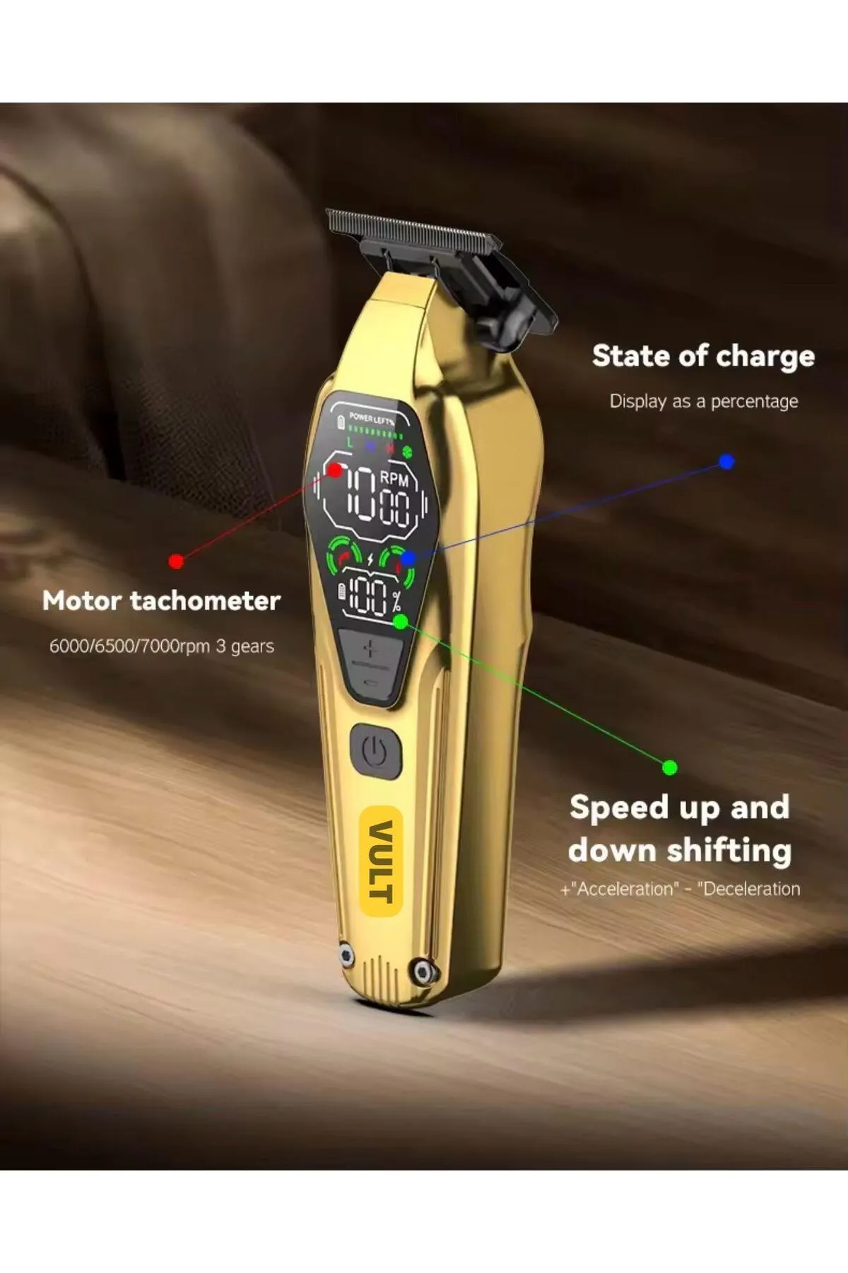 Vt-4500 Profesyonel Sakal Ve Çizim Makinesi (yeni)-detail