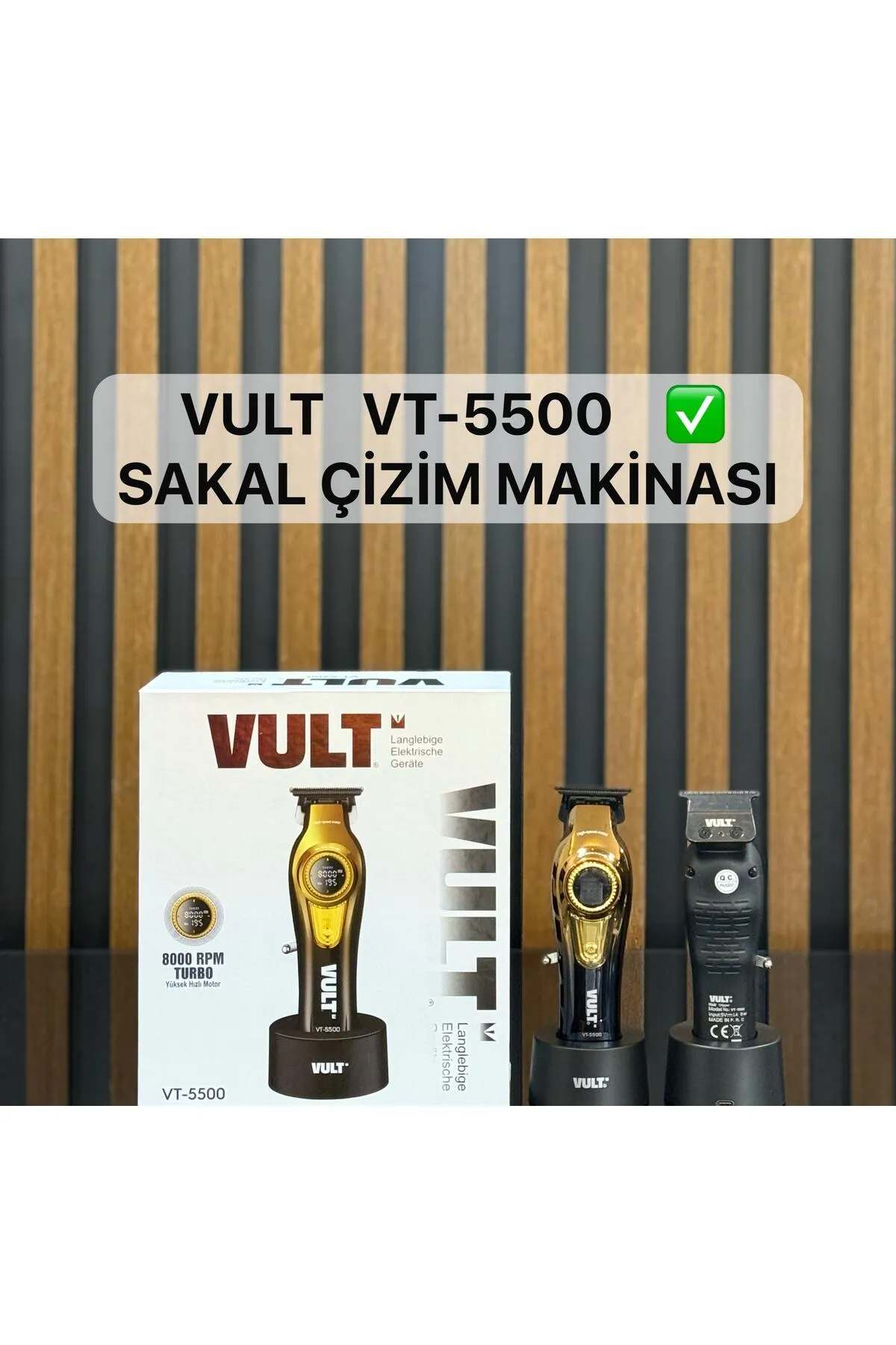 Vt-5500 Profesyonel Saç Tıraş Makinesi (yeni)