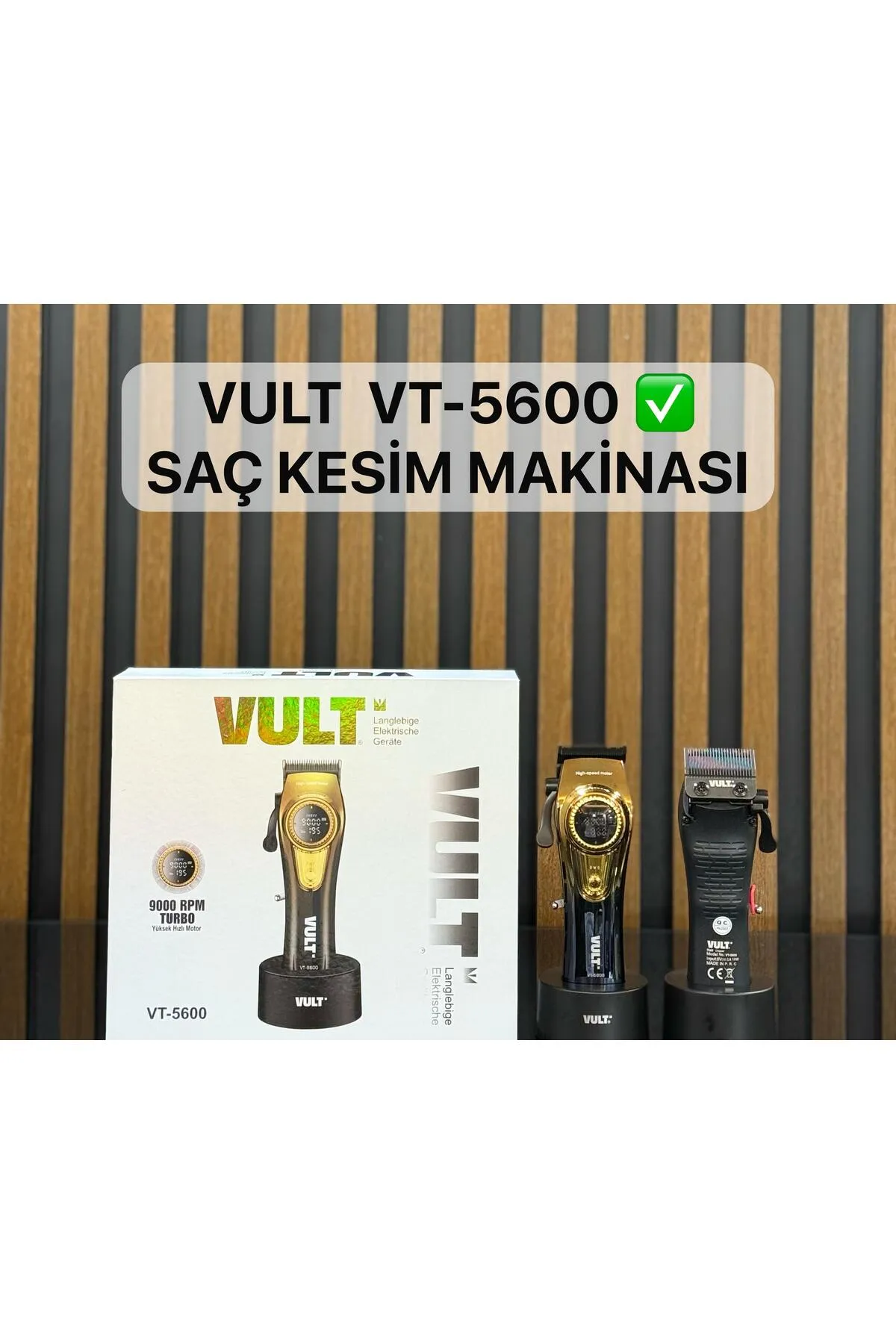 Ult Vt-5600 Profesyonel Saç Tıraş Makinesi (yeni)