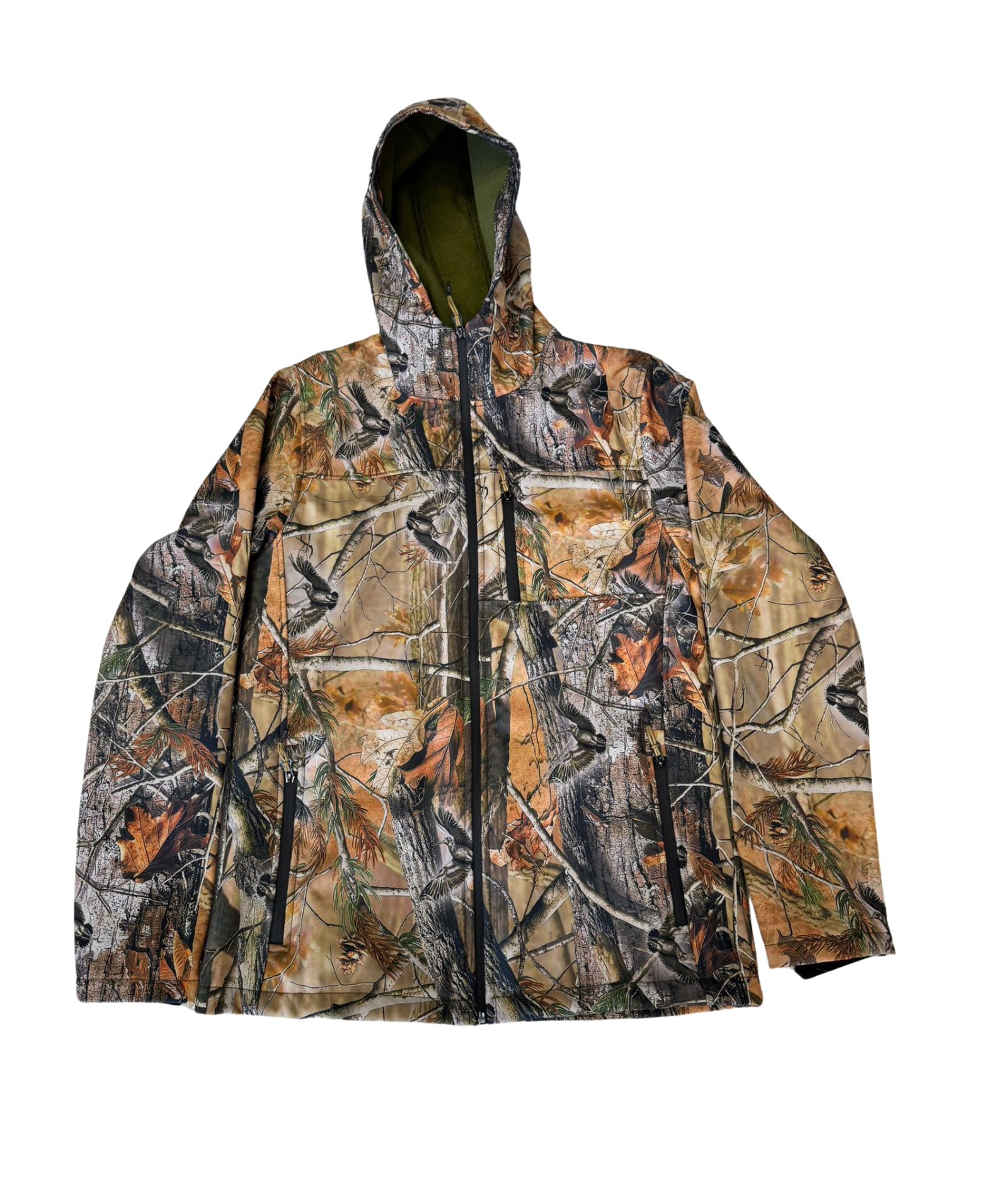 Widicollection Çulluk Desenli Su Geçirmez Mont