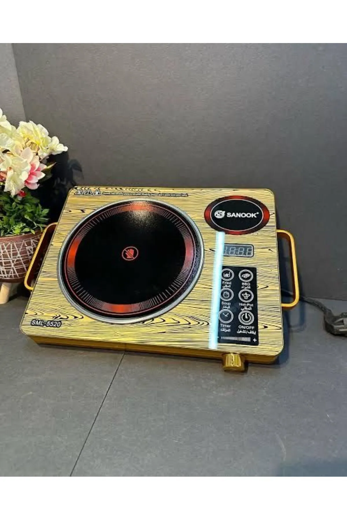 Tek Gözlü Infrared 3500 W Elektrikli Ocak-detail