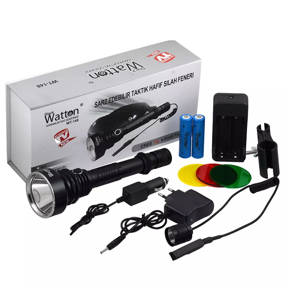 800 Lümen Tx6 Özel Avcı Feneri Wt-148