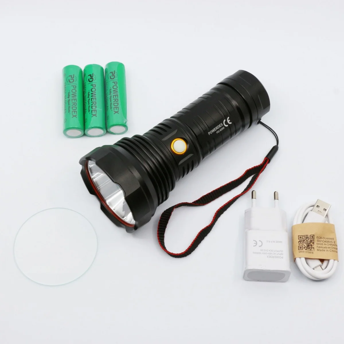 20 Watt Powerdex Pd-9200 Profesyonel Şarjlı El Feneri 2800 Lümen Avcı Feneri-detail