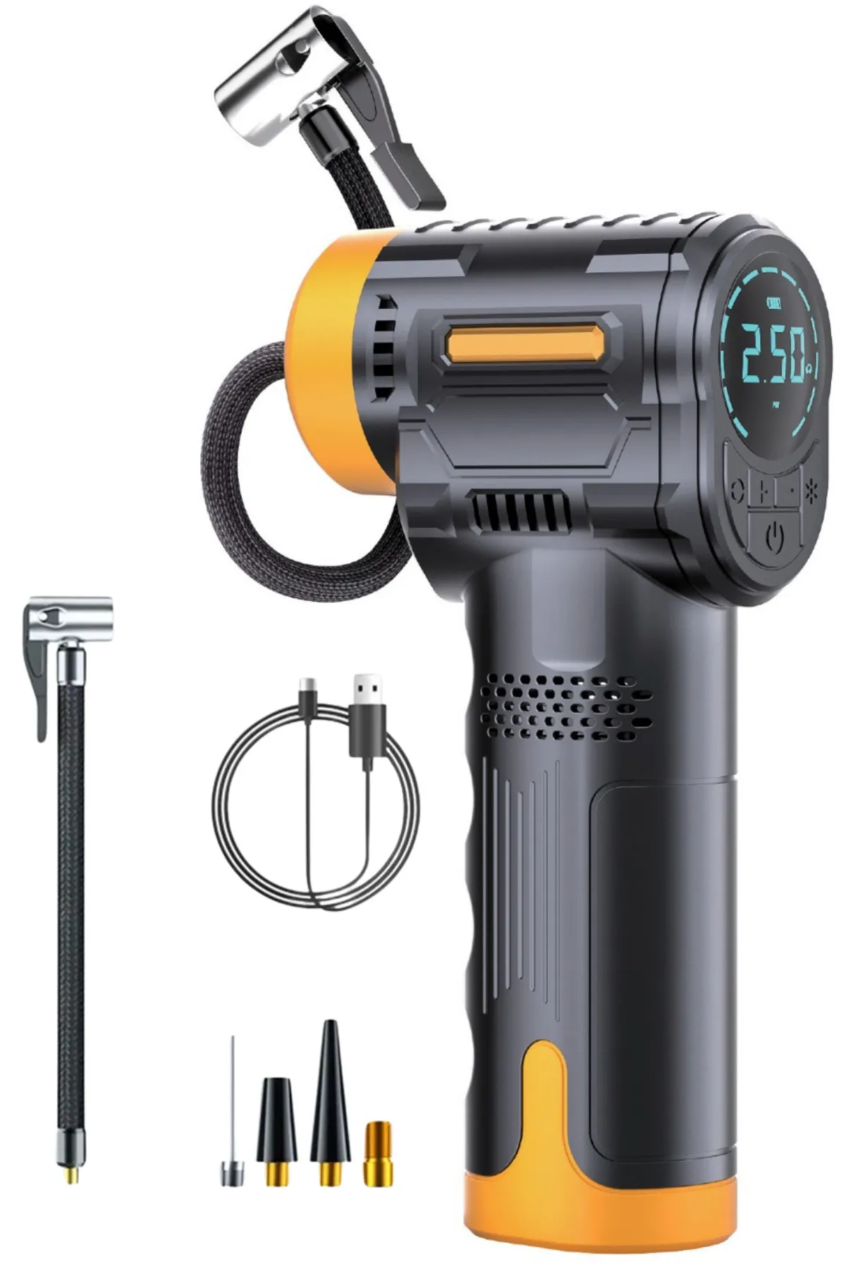 Araba Bisiklet Top Şişirme Şarjlı Otomatik Ürün-detail