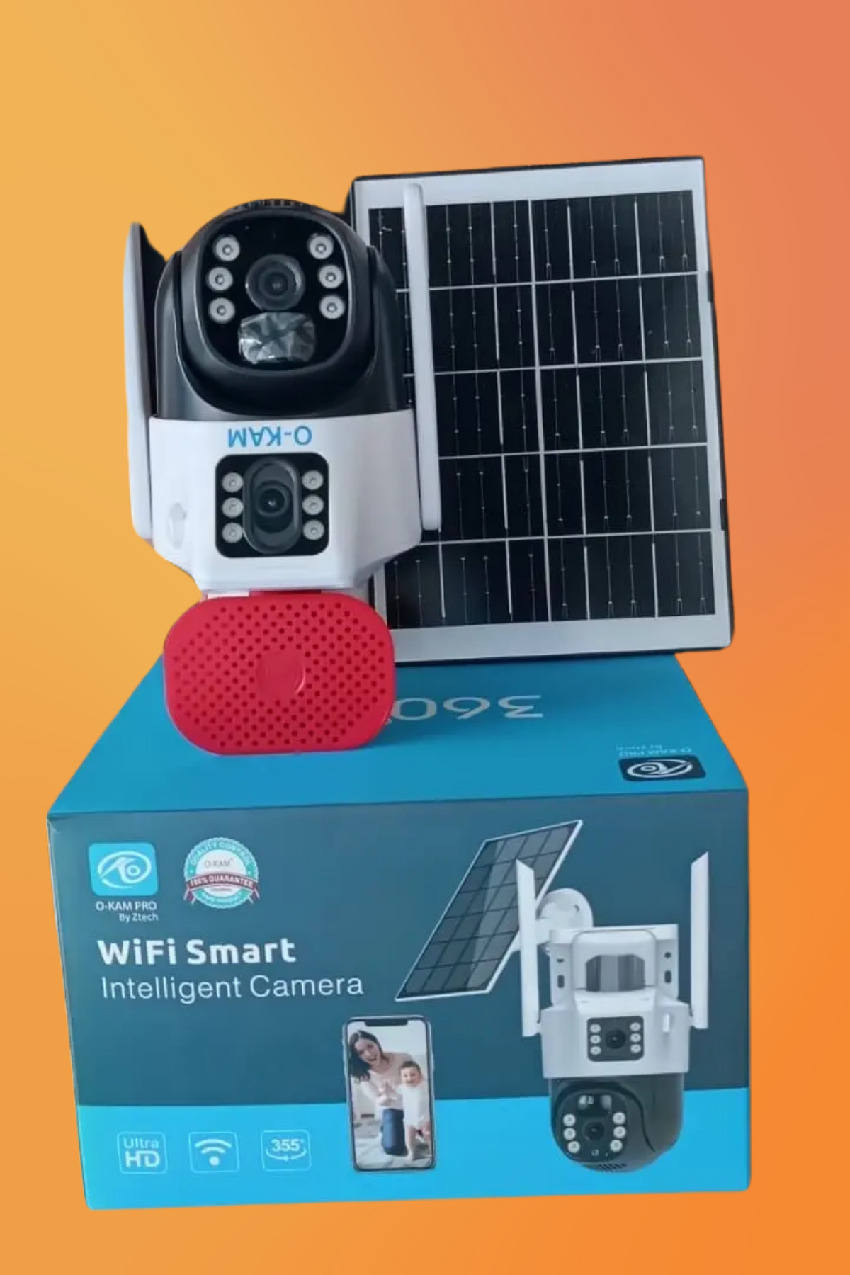 Okam-7015 Wifi Solar Kamera